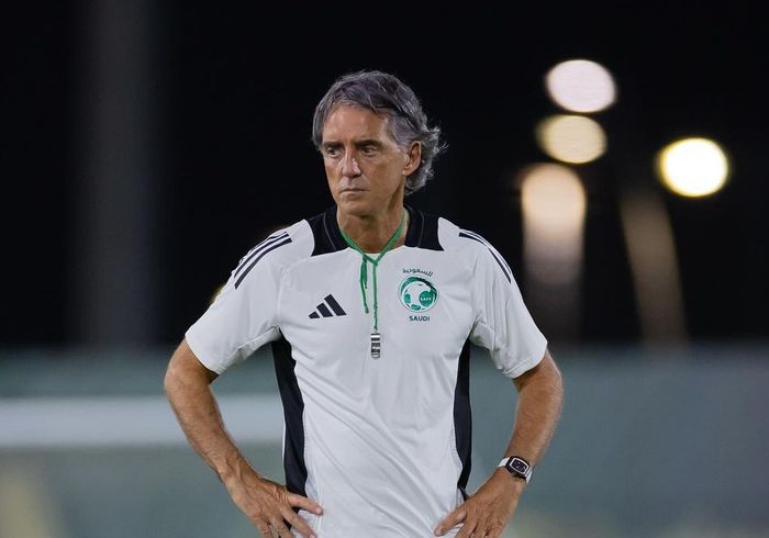 Persiapan pelatih Arab Saudi Roberto Mancini untuk Lawan Timnas Indonesia.