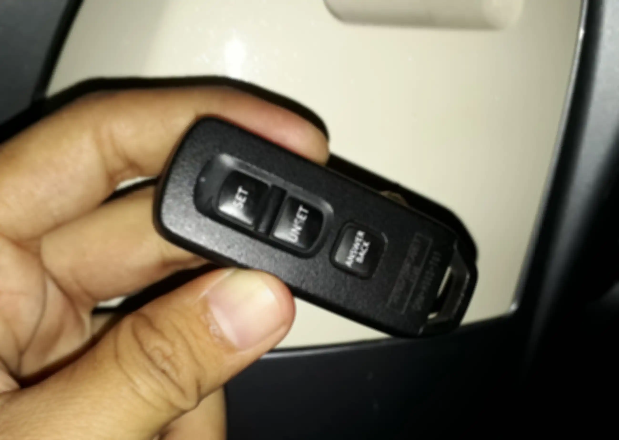 Remot answer back system dan alarm honda all new scoopy