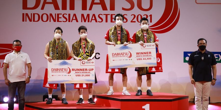 Indonesia Masters 2021 - Tak Mau Bikin Alasan, Marcus/Kevin Ingin Balas di Indonesia Open