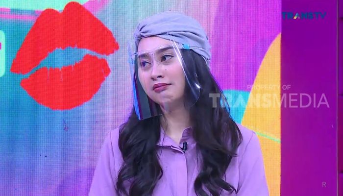 Memes Prameswari di acara Rumpi Trans TV, Rabu (21/4/2021).