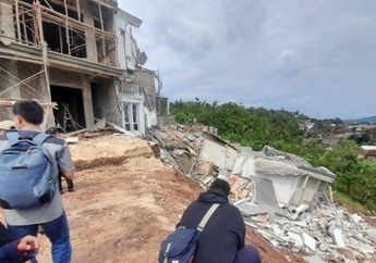 2 Rumah Gedongan di Bandar Lampung Ambruk Gegara Longsor, Warga Sekitar: Tak Ada Suara Gemuruh