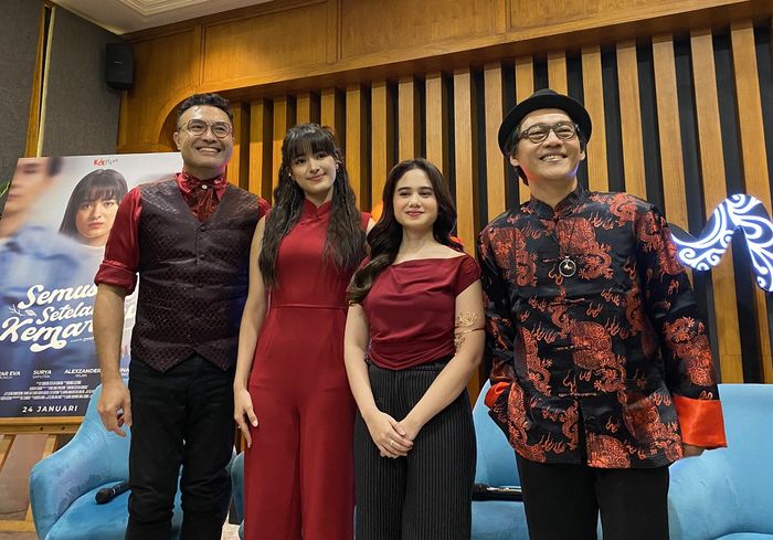 Mawar Eva de Jongh dan Tissa Biani saat ditemui di kawasan Cipete, Jakarta Selatan, Selasa (14/1/2025) malam.