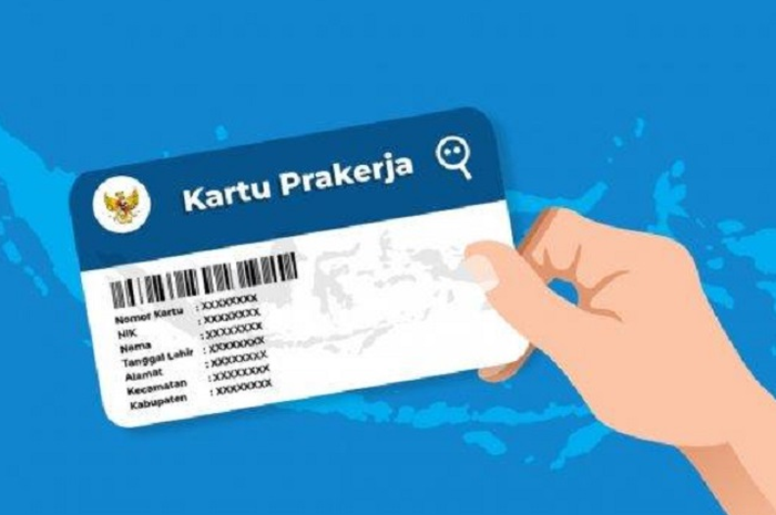 Ilustrasi Kartu Pra Kerja.