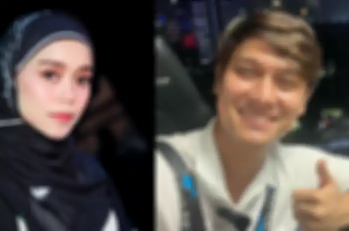 Kolase foto Lesti Kejora dan Rizky Billar 
