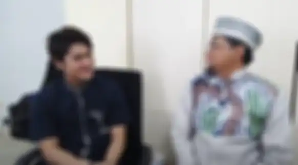 Rizky Billar dan Ustaz Subki Al-Bughury dalam kanal YouTube AlbughuryTV, Kamis (10/9/2020). 