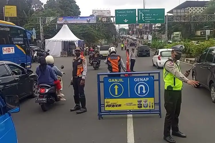Ganjil Genap di Puncak Bogor Selama Libur Isra Miraj dan Imlek 2024, Tidak Berlaku Bagi Motor Listrik