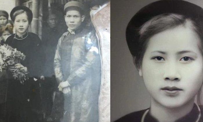 Foto masa muda nenek yang kini berusia 100 tahun.