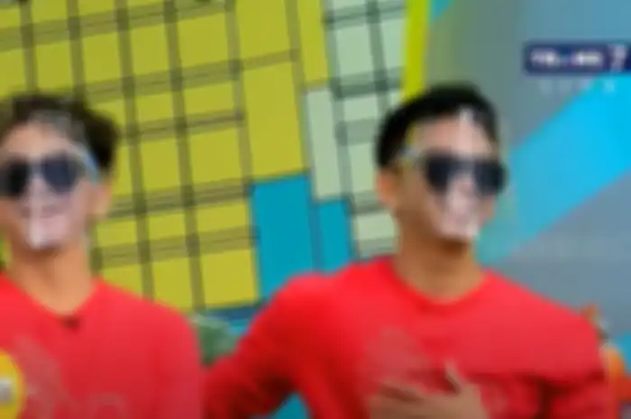 Rizki dan Ridho di acara Uya Kuya