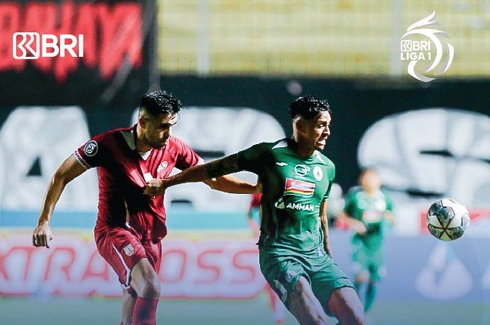 PSS Sleman vs Persis Solo pada pekan kesembilan Liga 1 2022-2023 di Stadion Maguwoharjo, Sleman, Yogyakarta, Sabtu (10/9/2022),