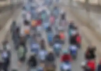 Keren Nih, Tanggap Penyebaran Covid-19 Komunitas KATS Vespa Gencar Lakukan Kampanye ‘Di Rumah Saja’