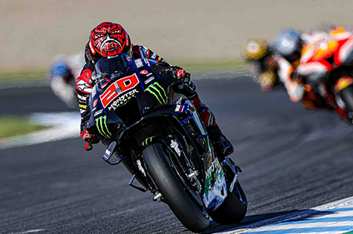 Fabio Quartararo tidak juara MotoGP Jepang 2022 di sirkuit Motegi, Minggu (25/9/2022) terungkap 4 faktanya 