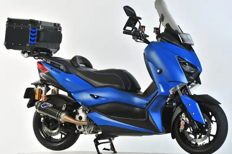Setelah Lama Tinggal di Amerika, Balik ke Indonesia Langsung Modif Yamaha XMAX 250