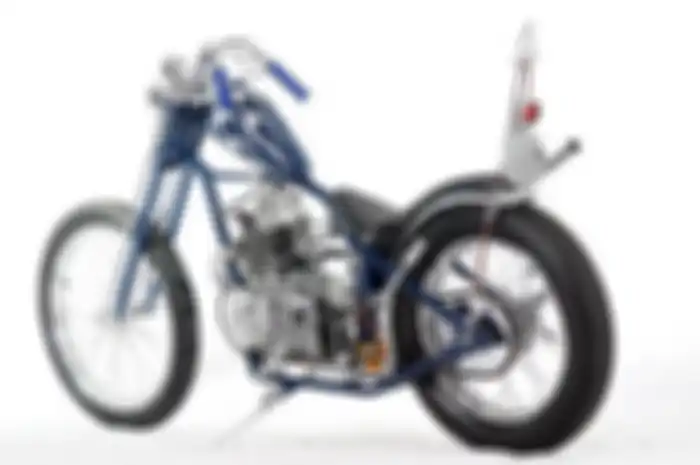Modifikasi Suzuki Thunder 250 2000 Ala Chopper 1970-an