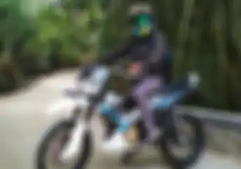 Ogah Mainstream, Suzuki Satria F150 Ini Dimodifikasi Ala Supermoto