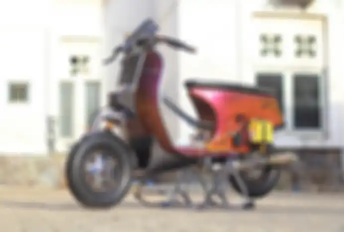 Vespa Excel 2004 Thailand Dragter