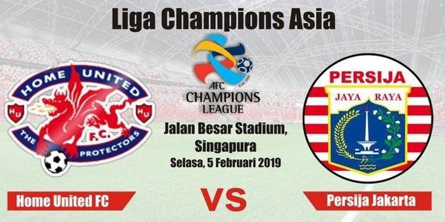 Link Live Streaming Persija Vs Home United di Liga Champions Asia 2019