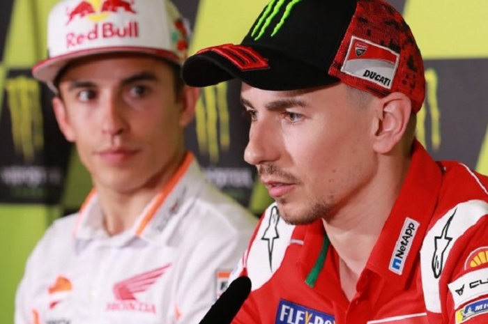 Marc Marquez dan Jorge Lorenzo