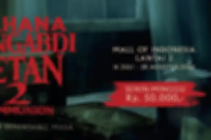 Simak serba-serbi wahana Pengabdi Setan 2 di Mall Of Indonesia, Jakarta.