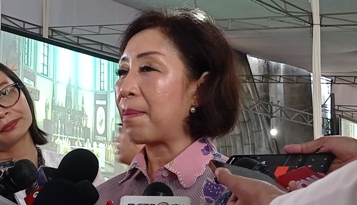 Humas Keuskupan Agung Jakarta,&nbsp;Susyana Suwadie ditemui di Katedral, Jakarta Pusat, Minggu (5/4/2026).