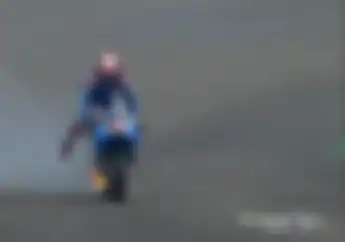 Begini Perasaan Alex Rins Motornya Terbakar di FP4 MotoGP Indonesia 2022: Saya Kira Mau Meledak!
