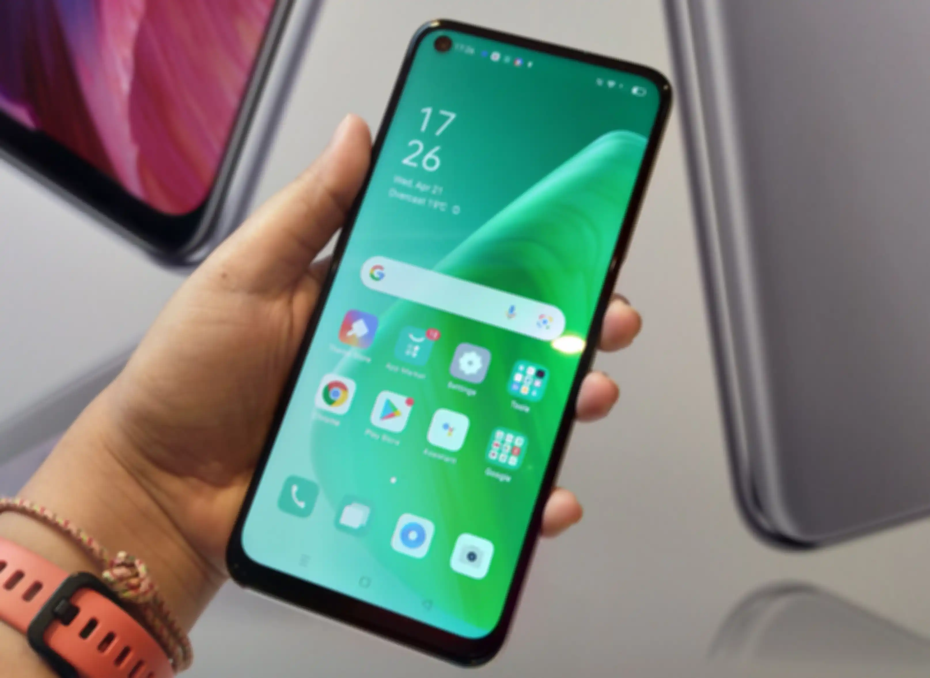 Layar Oppo A74 5G