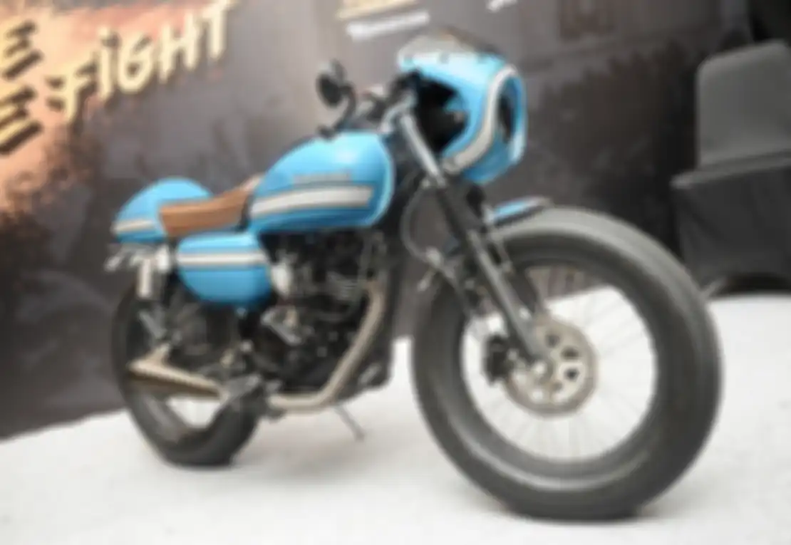 Modifikasi Kawasaki W175 Cafe