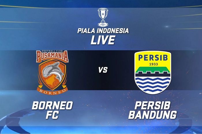 Borneo FC versus Persib Bandung dalam duel leg pertma babak 8 besar Piala Indonesia 2018-2019 di Stadion Segiri, Samarinda, Rabu (24/4/2019).