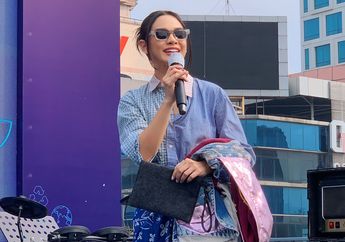 Keren! Andien Daur Ulang Kain Perca Jadi Barang Bernilai, Termasuk Batu Bata dan Vas Bunga