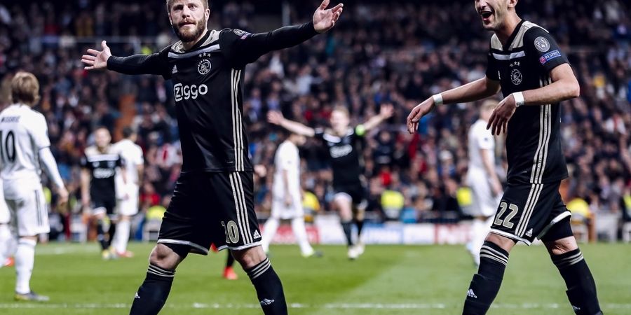 Hasil Liga Champions - Comeback Luar Biasa, Ajax Singkirkan Real Madrid