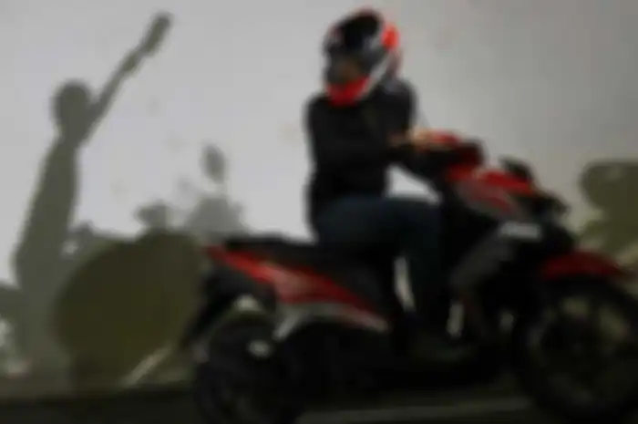 ilustrasi begal motor