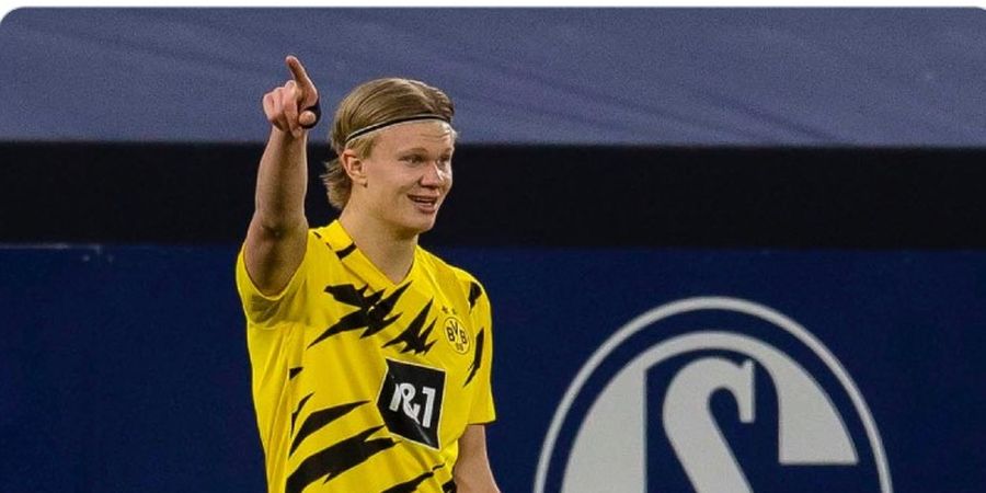 Viral, Selebrasi Gol Erling Haaland Ucap Alhamdulillah Usai Dapat Perhatian Gelandang Muslim Dortmund