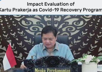 &lsquo;Menciptakan Pasar Digital&rsquo;, Menko Airlangga Beberkan Dampak Positif Kartu Prakerja, Sudah Ada 11,4 Juta Penerima