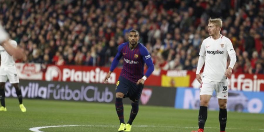 Kevin-Prince Boateng Belum Mampu Cetak Gol Debut untuk Barcelona