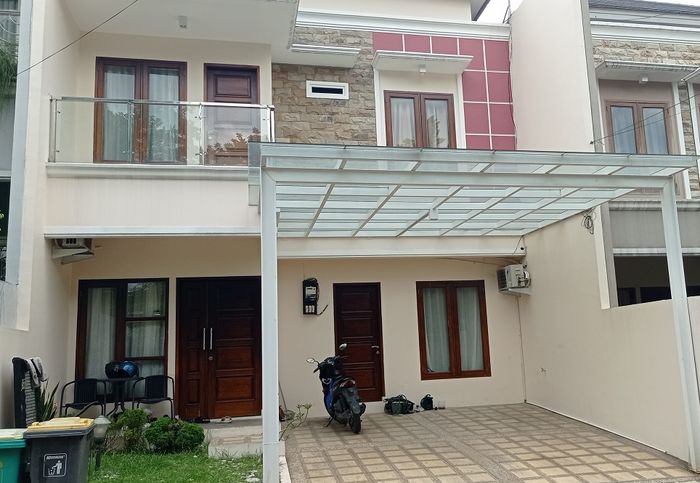 Kondisi kediaman Lesti Kejora dan Rizky Billar di kawasan Jagakarsa, Jakarta Selatan, Sabtu (29/10/2022).