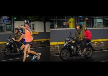 Viral, Fotografer Ini Berhasil Jepret Aksi Penjambretan HP di Kawasan CFD Jakarta, Wajah hingga Pelat Nomor Motor Terlihat Jelas!