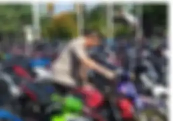 Waduh 69 Motor Tertinggal Pasca Demo  Tolak UU Cipta Kerja, Begini Prosedur Pengambilannya