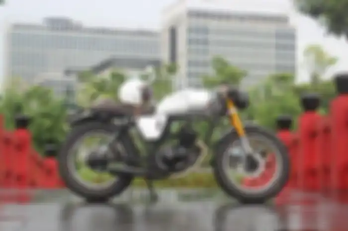 Cafe racer dari Suzuki Thunder 125.