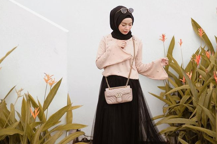 Outfit rok hijab kekinian