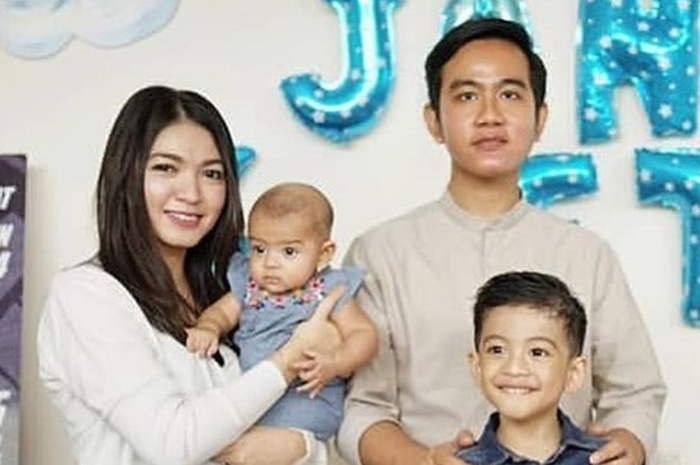 Keluarga Selvi Ananda dan Gibran Rakabuming Raka