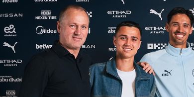 Absen dari Timnas Indonesia, Eliano Reijnders Hadiri Peresmian Kakaknya sebagai Pemain Manchester City