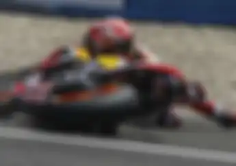 Hasil FP4 MotoGP Jepang 2018: Terjungal di Akhir Laga Marquez Tetap Perkasa, Valentino Rossi Kehabisan Tenaga