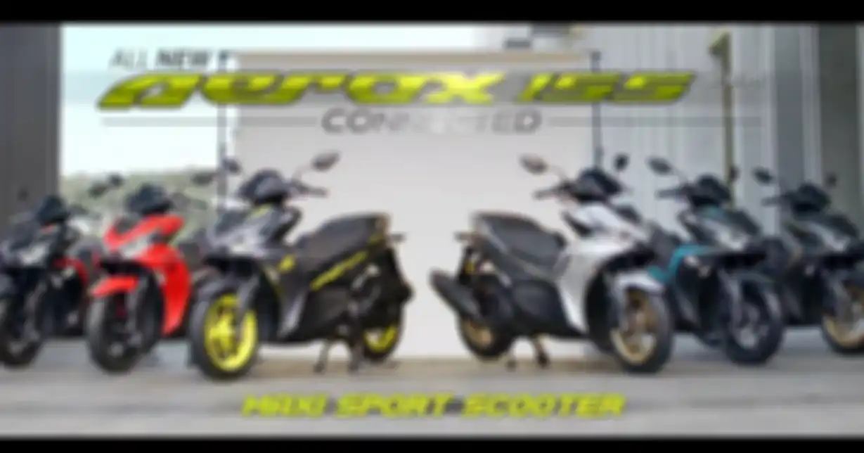 Pilihan warna Yamaha All New Aerox 155 Connencted