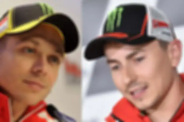 Valentino Rossi dan Jorge Lorenzo karirnya mandek bersama Ducati