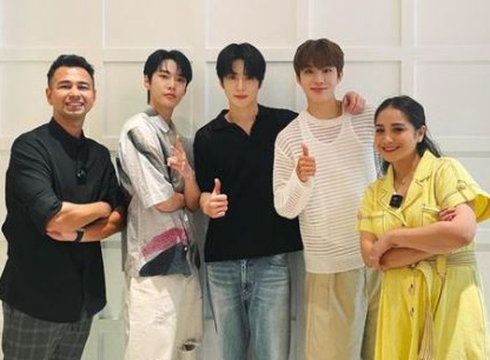 Raffi Ahmad, NCT DoJaeJung,  Nagita Slavina