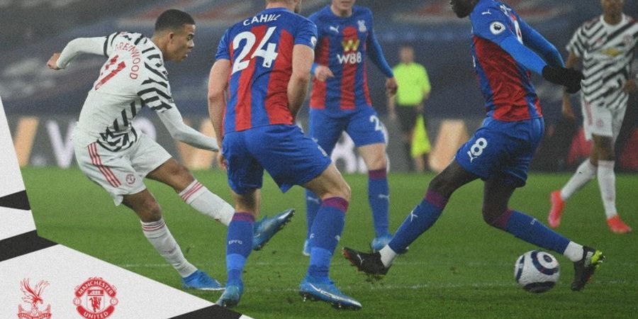 Meski Imbang, Rekor Manchester United di Markas Crystal Palace Masih Terjaga