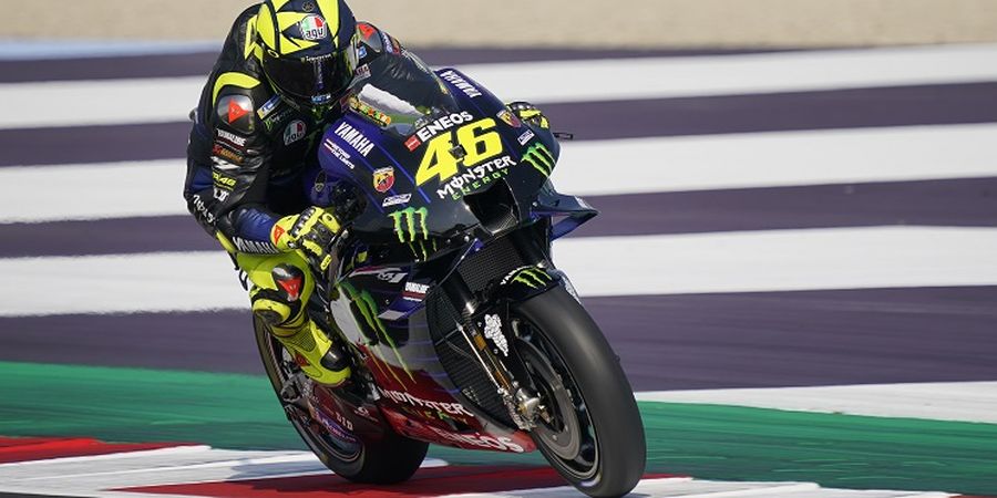 Link Live Streaming MotoGP Emilia Romagna 2020 - Valentino Rossi Start Ketujuh, Rekan Setimnya Paling Depan