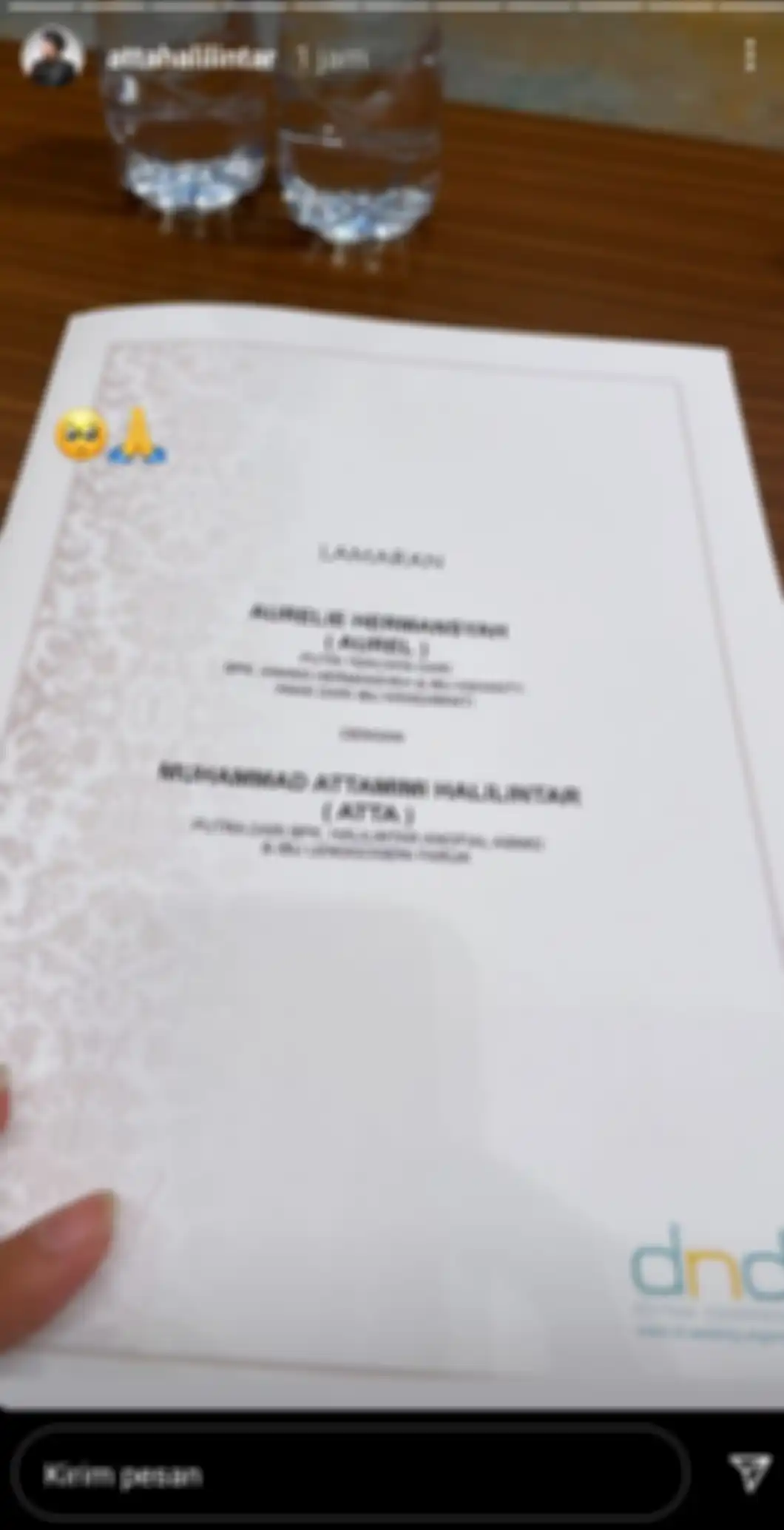 Postingan Atta Halilintar