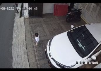 Viral Aksi Pedagang Siomay Keliling Selamatkan Balita Sendirian Lagi Celingukan di Garasi Depan Rumah Terekam CCTV, Panen Pujian dan Doa dari Netizen