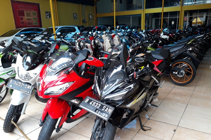 Ilustrasi motor bekas