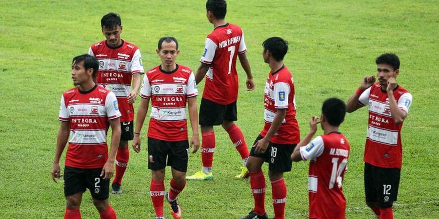 Madura United Vs Persik Kediri Masih Sama Kuat di Babak Pertama